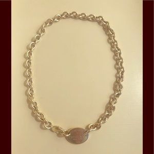 Authentic Tiffany&Co 1837 please return necklace